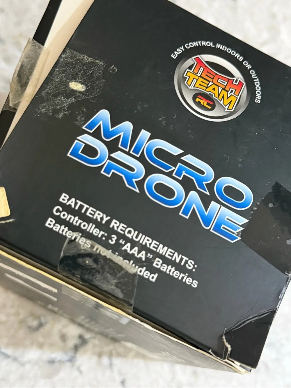 Red Buzz Mini Drone with Prop Guards